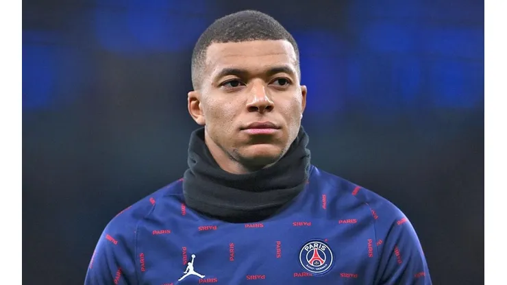 Mbappé en acción con PSG.