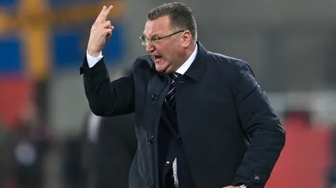 Czeslaw Michniewicz, entrenador de la selección de Polonia.