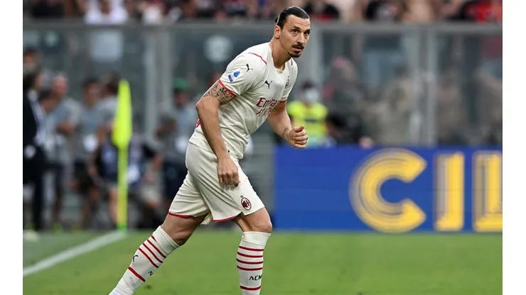 Zlatan en acción con Milan.