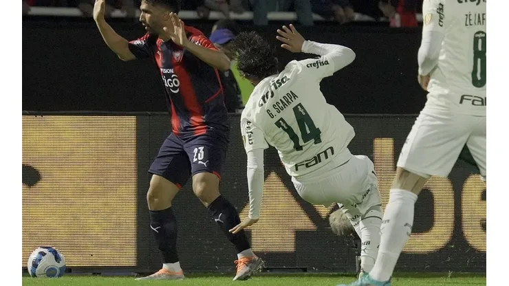 Palmeiras venció a Cerro Porteño.