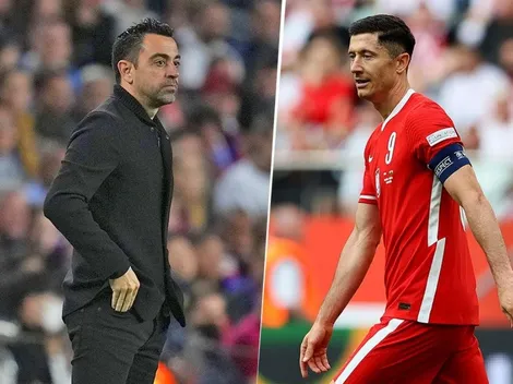 ¿El destino los quiere juntos?: Xavi y Lewandowski coincidieron en Ibiza