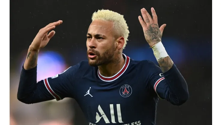 Neymar, en un encuentro del PSG.
