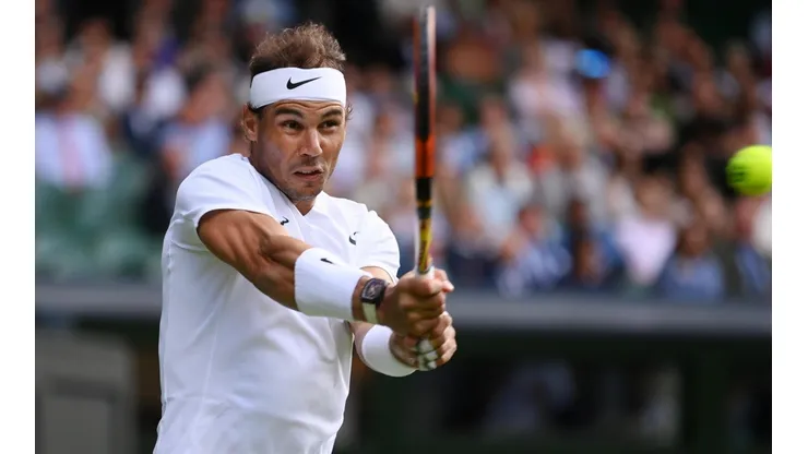 Rafa Nadal en Wimbledon 2022