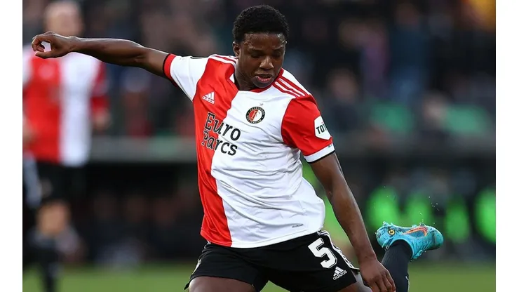 Tyrell Malacia en Feyenoord.