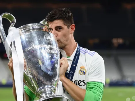 Un muro: el tatuaje de Courtois para rememorar la Champions League