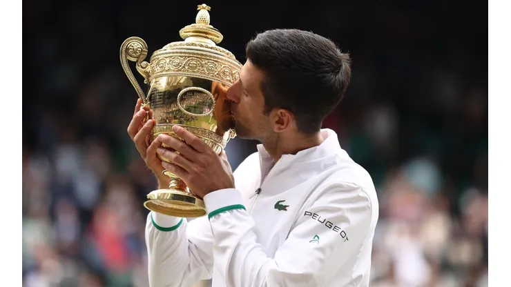 Novak Djokovic fue el último campeón de Wimbledon en el cuadro masculino