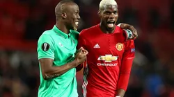 Florentín Pogba y Paul Pogba.