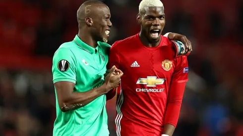 Florentín Pogba y Paul Pogba.