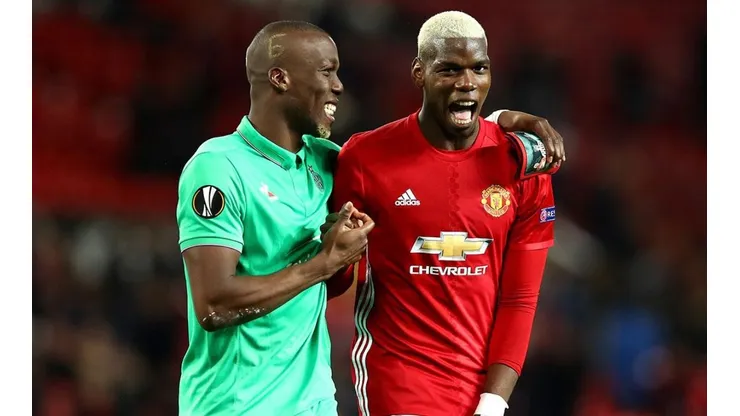 Florentín Pogba y Paul Pogba.