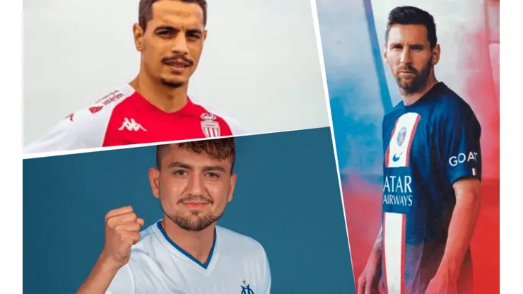 Los equipos franceses más importantes presentaron sus nuevas camisetas.