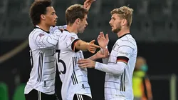 Alemania en festejo de gol.