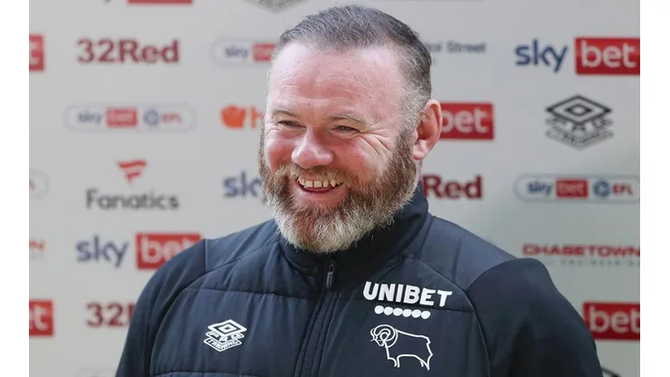 Rooney como DT de Derby County.