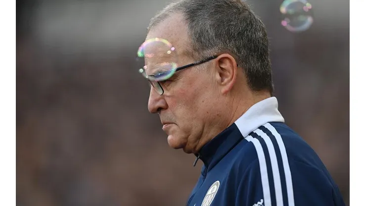 Marcelo Bielsa en dirección de Leeds.