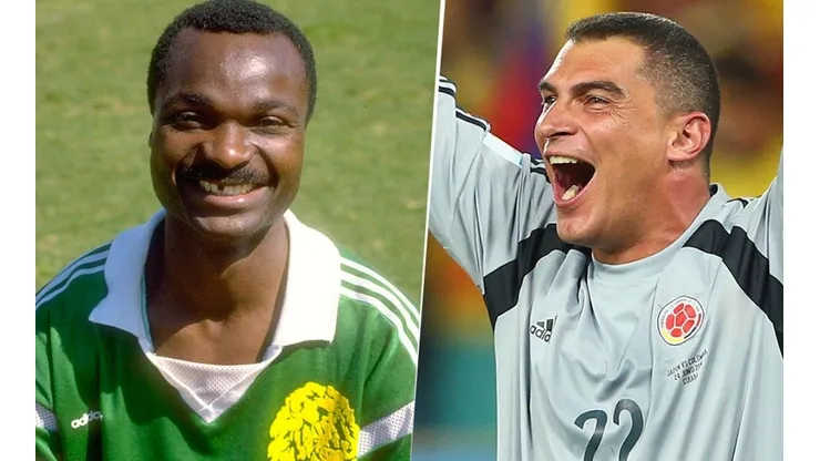 Milla de Camerún y Mondragón de Colombia.