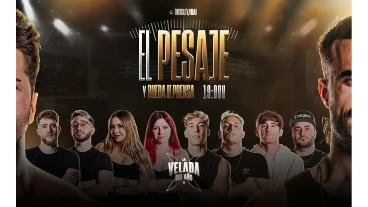 Seguí EN VIVO El pesaje de La Velada del Año 2.