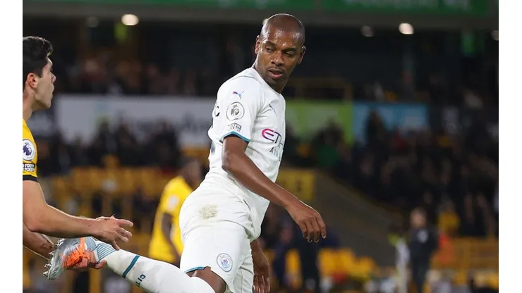 Fernandinho con Manchester City.