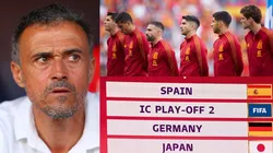 Luis Enrque y la selección española.