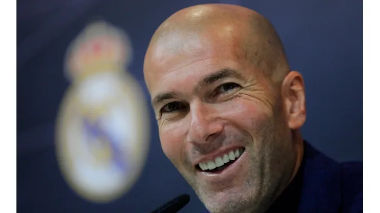 Zinedine Zidane en su paso por Real Madrid.