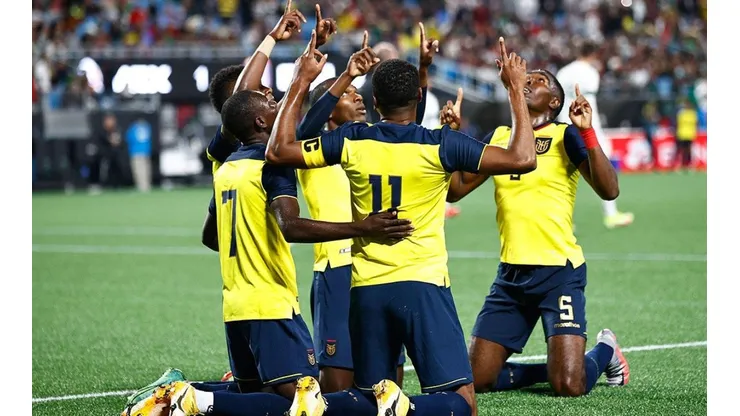 Festejo de Ecuador.
