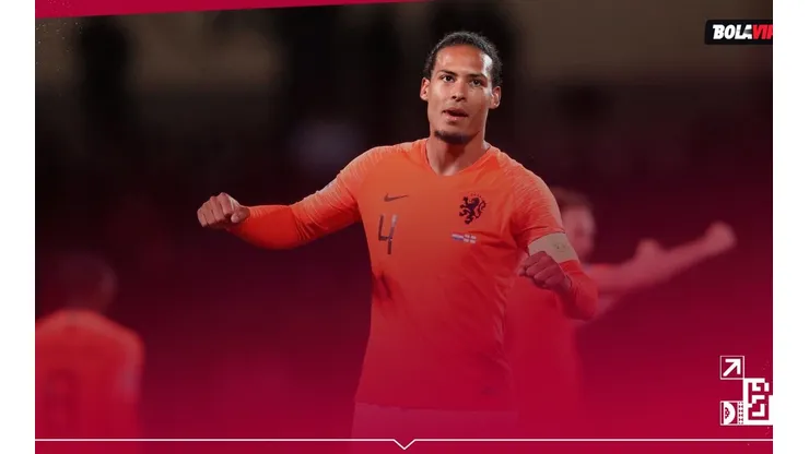 Virgil van Dijk, uno de los referentes de Países Bajos.