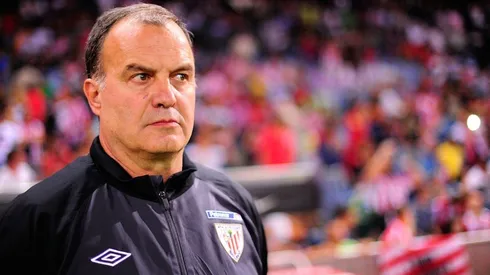 Marcelo Bielsa en su etapa por Athletic de Bilbao.