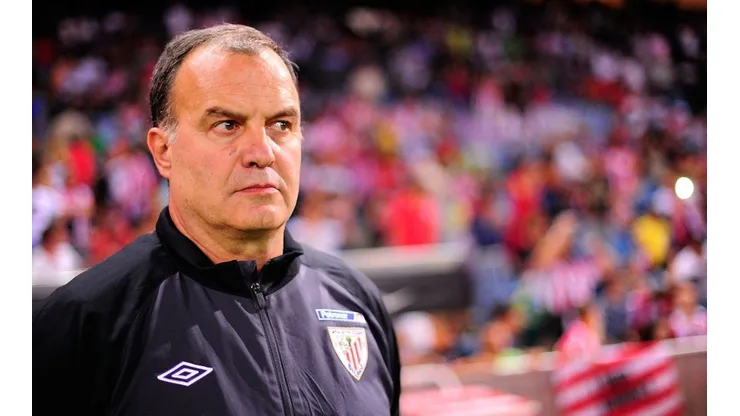 Marcelo Bielsa en su etapa por Athletic de Bilbao.
