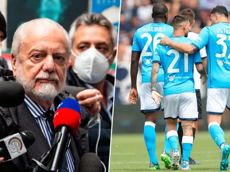 Investigan al presidente de Napoli por fraude en uno de sus fichajes más importantes