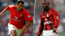 Giggs y Weah, estrellas de Gales y Liberia.