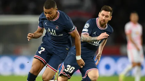 Mbappé y Messi