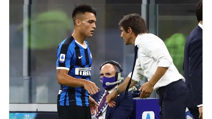 Antonio Conte quiere volver a dirigir a Lautaro Martínez.