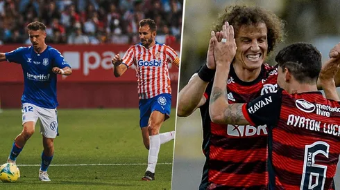Tenerife vs Girona y Flamengo, equipos en acción.