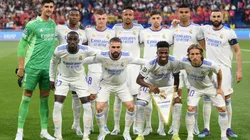 Formación del Real Madrid.