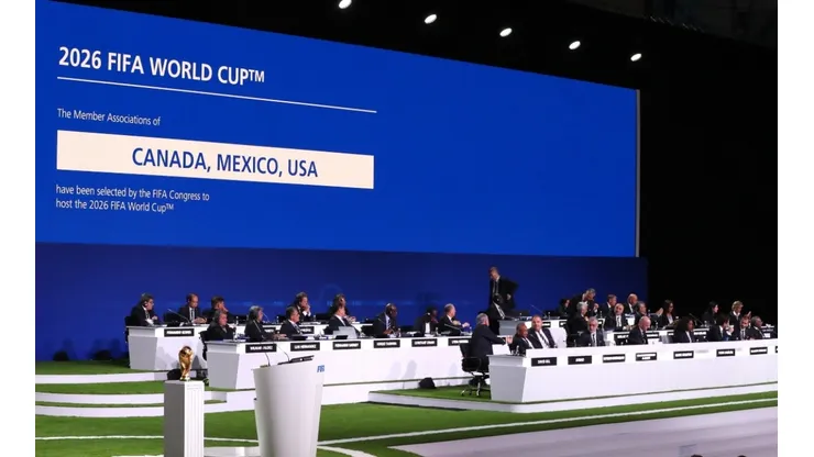 El Mundial 2026 se jugará en Estados Unidos, Canadá y México.