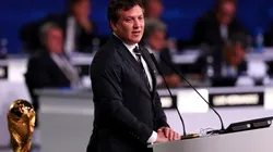 Alejandro Domínguez estuvo en la reunión que relanza la candidatura sudamericana.