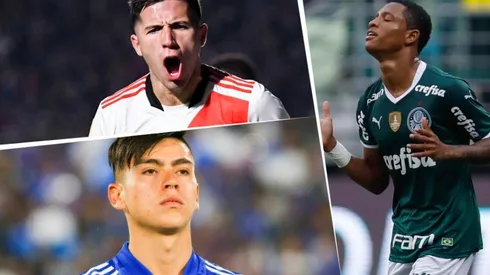 Enzo Fernández, Daniel Ruiz y Danilo, los cracks que se pueden ir a Europa.