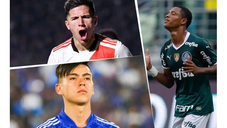 Enzo Fernández, Daniel Ruiz y Danilo, los cracks que se pueden ir a Europa.
