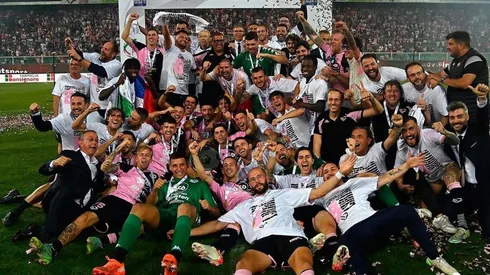 Palermo, el día de su acenso a la B.