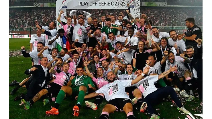 Palermo, el día de su acenso a la B.