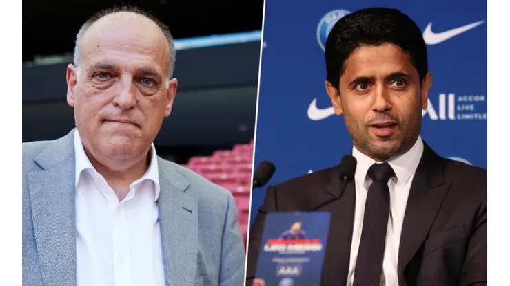 Javier Tebas, Nasser Al-Khelaïfi