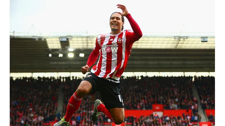 Virgil Van Dijk en Southampton
