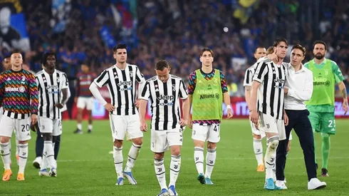 Juventus en partido en Italia.