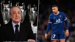 Florentino Pérez se refirió a la decisión de Kylian Mbappé.