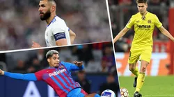 Tres de los jugadores más valorizados.