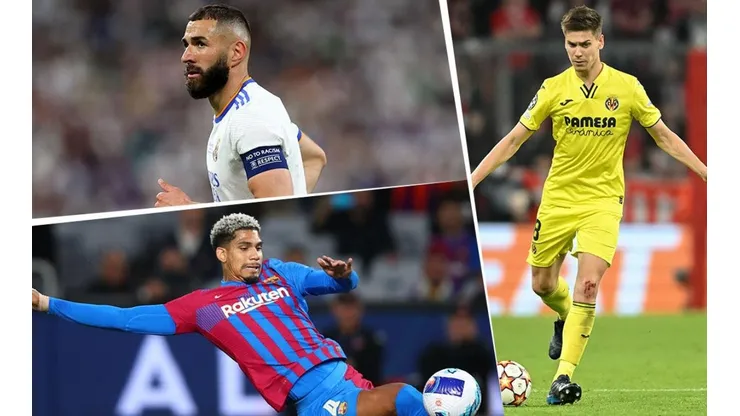 Tres de los jugadores más valorizados.