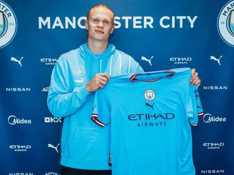 Manchester City oficializó a Erling Haaland