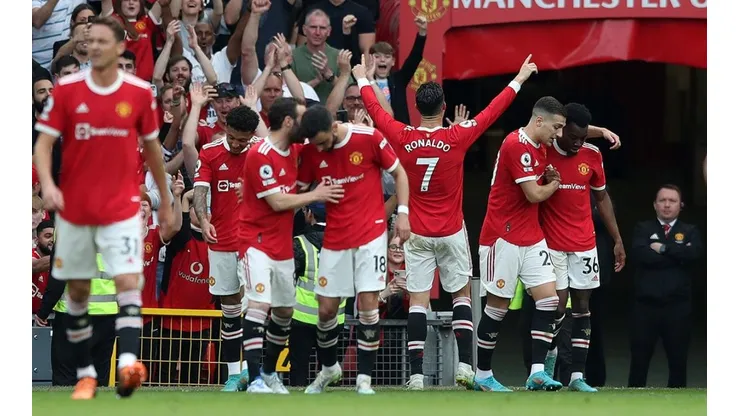 Manchester en festejo.