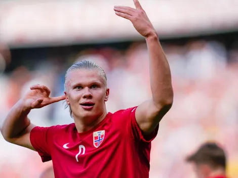 Con doblete de Haaland, Noruega le ganó a Suecia