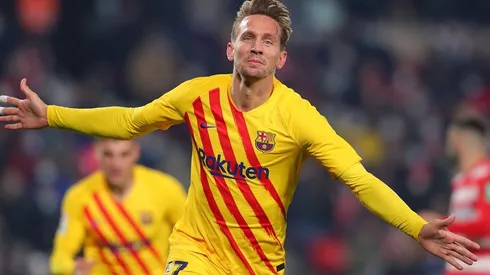 Luuk de Jong en Barcelona.