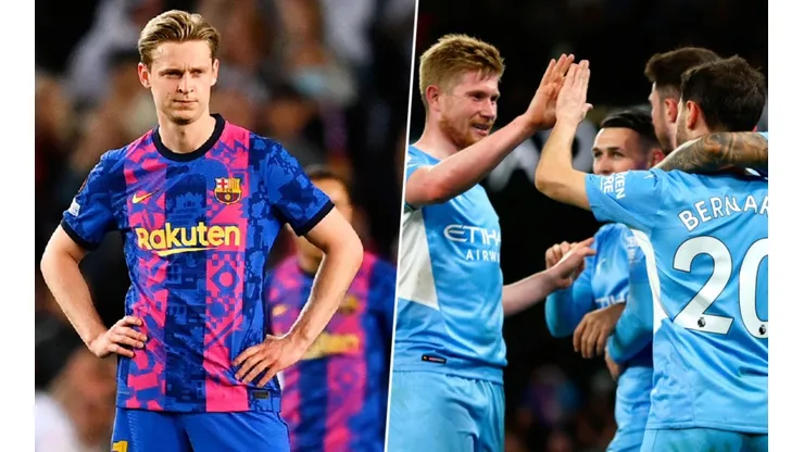Barcelona quiere a un jugador de Manchester City como reemplazo de De Jong