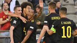 Bélgica goleó a Polonia para sumar su primer triunfo en la Nations League.